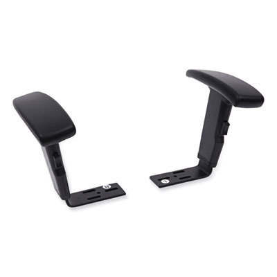 Alera Height Adjustable T-Arms for Interval & Essentia Series Chairs and Stools, Black